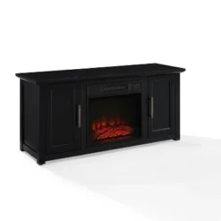 Camden Low Profile Fireplace TV Stand For TVs Up To 50" - Crosley -Crosley GUEST 02469c15 fb94 4e65 8a0d 7bbc95b77fbf
