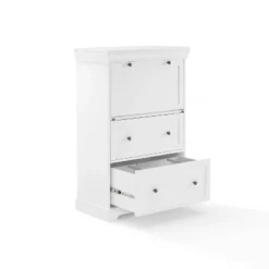 Alena Secretary Desk White - Crosley -Crosley GUEST 02db564d fd0d 42f3 896b 425bc834ddb0