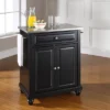 Cambridge Stainless Steel Top Portable Kitchen Island/Cart - Crosley
