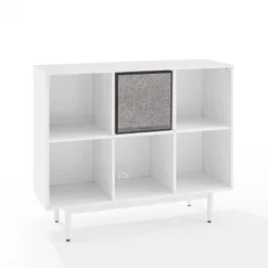 35.88" Liam 6 Cube Record Storage Bookcase With Speaker - Crosley -Crosley GUEST 0898e777 2242 47cc a9aa 6bd784b642b0