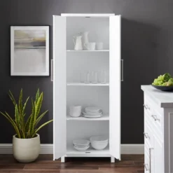 Cutler Storage Pantry White - Crosley -Crosley GUEST 0e10529e e830 46d2 9bf4 d516cee63b8d