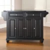 Cambridge Black Granite Top Full Size Kitchen Island/Cart - Crosley
