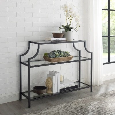 Aimee Console Table Oil Rubbed Bronze - Crosley 2 Aimee Console Table Oil Rubbed Bronze - Crosley - Image 2