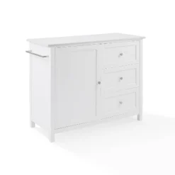 Soren Stone Top Kitchen Island/Cart White - Crosley 22 Soren Stone Top Kitchen Island/Cart White - Crosley -Crosley GUEST 119f0892 10d7 430f b2f4 cf1ca6c9f912