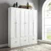 3pc Harper Entryway Pantry Closets White - Crosley