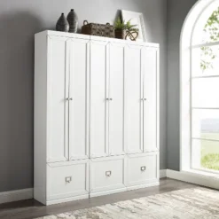 3pc Harper Entryway Pantry Closets White - Crosley