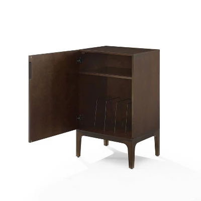 Asher Record Storage Stand Dark Brown - Crosley 6 Asher Record Storage Stand Dark Brown - Crosley - Image 6