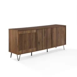 Teagan Record Storage Sideboard Brown Oak - Crosley -Crosley GUEST 16940f2c e6b4 4877 adde 8bd1e1ef6738