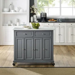 Avery Kitchen Cart Gray - Crosley 22 Avery Kitchen Cart Gray - Crosley -Crosley GUEST 1ae36d88 2fde 406d b50e 8f986d2ce3e5