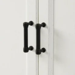 3pc Tara Entertainment Set With Closed Storage Distressed White - Crosley -Crosley GUEST 1af31662 1cec 4211 b08f 7833caf9911b 2