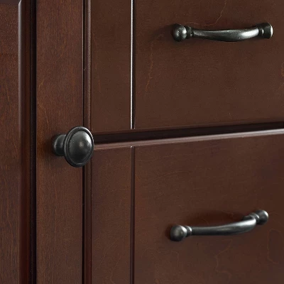 Eleanor Kitchen Island With Solid Granite Top Mahogany - Crosley 11 Eleanor Kitchen Island With Solid Granite Top Mahogany - Crosley - Image 11