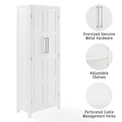 Cutler Storage Pantry White - Crosley -Crosley GUEST 1be7dfc3 942e 42e9 a31a e996e8f2fca6