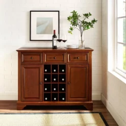 Lafayette Sideboard Cabinet With Wine Storage - Crosley -Crosley GUEST 1f7c6df9 3721 4058 bdf7 9750e83581c3
