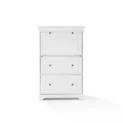 Alena Secretary Desk White - Crosley -Crosley GUEST 2066f04e f90d 4797 a5aa 3c7f376161aa