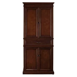 Parsons Pantry Storage Wood/Mahogany - Crosley -Crosley GUEST 220c99ce dce3 4d2b bb78 4df46464227b