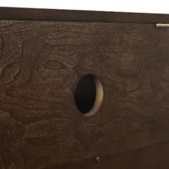 Asher Record Storage Media Console Dark Brown - Crosley -Crosley GUEST 22121f6f 01da 4391 9d37 29fe0056a0ae