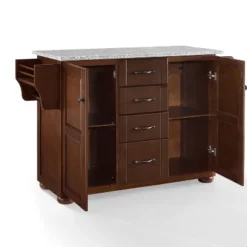 Eleanor Kitchen Island With Solid Granite Top Mahogany - Crosley 18 Eleanor Kitchen Island With Solid Granite Top Mahogany - Crosley -Crosley GUEST 240bb29e f5df 4cf3 9e4d e5149c038db7