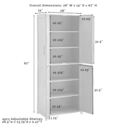 Savannah Tall Pantry - Crosley -Crosley GUEST 24808771 fac1 4c61 8806 ed157c1afeb4
