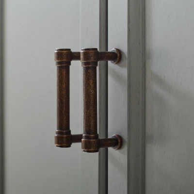 Tara Wall Decorative Wall Cabinet Gray - Crosley 9 Tara Wall Decorative Wall Cabinet Gray - Crosley - Image 9