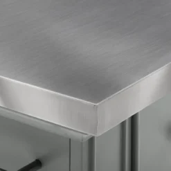 Julia Stainless Steel Top Kitchen Island - Crosley -Crosley GUEST 295f11b8 9c68 47dc b2c6 b7b8d6e30c18