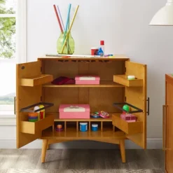 Landon Bar Cabinet - Crosley -Crosley GUEST 29eee617 300a 42ce 90d6 f23c8a4b5883