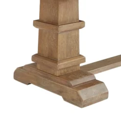 4pc Joanna Dining Set With Bench And 4 Chairs Rustic Brown - Crosley -Crosley GUEST 30aecd0a 55e6 414a 92a8 4c5be93458d2