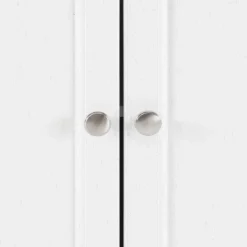 Avery Kitchen Island/Cart Distressed White/White Marble - Crosley -Crosley GUEST 339294af 5c46 4cda a568 d49f3d28e480