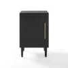 Everett Record Player Stand Matte Black - Crosley