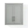 Savannah Wall Cabinet Gray - Crosley