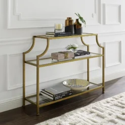 Aimee Console Table - Crosley -Crosley GUEST 3bdd7525 cc58 4bde aaf0 d87c8b21a351