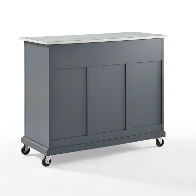 Avery Kitchen Cart Gray - Crosley 2 Avery Kitchen Cart Gray - Crosley - Image 2
