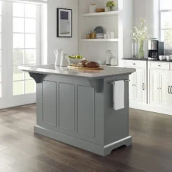 Julia Stainless Steel Top Kitchen Island - Crosley -Crosley GUEST 3e19f826 5614 464f b3da 3bfa77bd2c7d