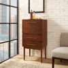 Everett Spirit Cabinet - Mahogany - Crosley
