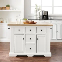 Julia Wood Top Kitchen Island - Crosley -Crosley GUEST 3f95b9f1 0b26 401c b8dc ed1bc2ebd22e