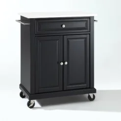 Compact Granite Top Kitchen Cart - Crosley -Crosley GUEST 3fd904e8 285f 454c 8437 668e0456a678