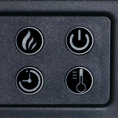 Camden Low Profile Fireplace With TV Stand For TVs Up To 60" Black - Crosley 16 Camden Low Profile Fireplace With TV Stand For TVs Up To 60" Black - Crosley - Image 16