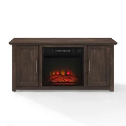Camden Low Profile Fireplace TV Stand For TVs Up To 50" - Crosley -Crosley GUEST 47e6eaa4 fd8d 42f6 97e5 b163f838e798