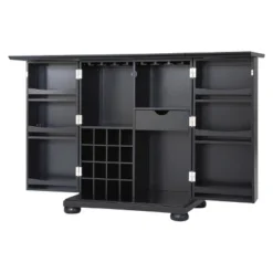 Crosley Alexandria Expandable Bar - Black