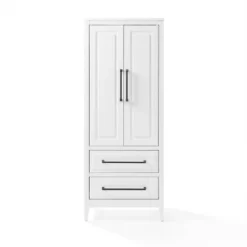 Genevieve Storage Pantry White - Crosley -Crosley GUEST 4c57d3f9 5e7a 4be5 8d25 3dd448d2701a