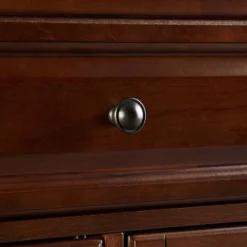 Lafayette Wood Top Full Size Kitchen Island/Cart Mahogany - Crosley -Crosley GUEST 5078943f 028d 43c8 99e5 c054882c3cdc