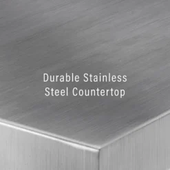 Alexandria Stainless Steel Top Kitchen Island/Cart Gray/Stainless Steel - Crosley 21 Alexandria Stainless Steel Top Kitchen Island/Cart Gray/Stainless Steel - Crosley -Crosley GUEST 5200232f 8900 46d3 8040 bb88fcb2ee3b