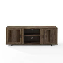 58" Silas Low Profile TV Stand For TVs Up To 65" Walnut - Crosley -Crosley GUEST 54e65efc 9531 4191 af8e 3b31fc747713