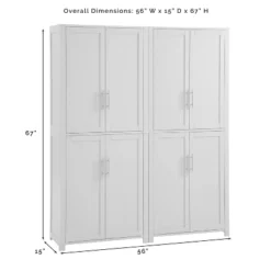 2pc Savannah Pantry Set - Crosley 28 2pc Savannah Pantry Set - Crosley -Crosley GUEST 56b2dcb1 a408 43b2 bcab 4bf0ecfec7de
