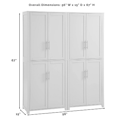 2pc Savannah Pantry Set - Crosley 13 2pc Savannah Pantry Set - Crosley - Image 13