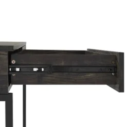 3pc Jacobsen Desk And Large Etagere Set Brown Ash - Crosley -Crosley GUEST 56f5248e 9727 4648 b445 64165505ebd0