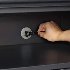 60" Cambridge Low Profile TV Stand For TVs Up To 65" Black - Crosley -Crosley GUEST 5709c2d7 944e 4d97 90bc 4c5eb7332a5a 1