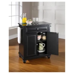 Cambridge Solid Black Granite Top Portable Kitchen Island - Crosley 9 Cambridge Solid Black Granite Top Portable Kitchen Island - Crosley -Crosley GUEST 57aaf59a ed72 41bd a82b d5aa855b19f8