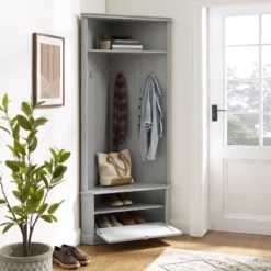 Ellison Corner Hall Tree - Crosley -Crosley GUEST 589c755d 01c0 4c84 a467 2e76ce1e6bf2