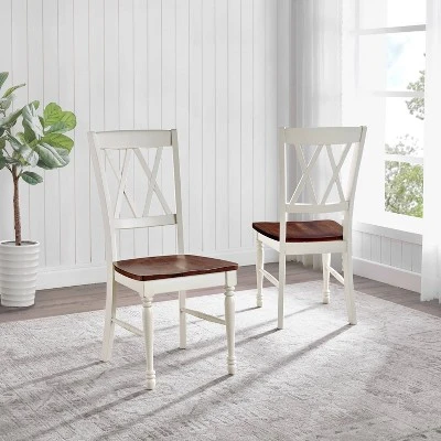 4pc Shelby Dining Set Distressed White - Crosley 16 4pc Shelby Dining Set Distressed White - Crosley - Image 16