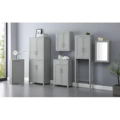 Savannah Wall Cabinet Gray - Crosley 21 Savannah Wall Cabinet Gray - Crosley -Crosley GUEST 596831d1 19c6 4f07 b4ae 7adea25b952f 2